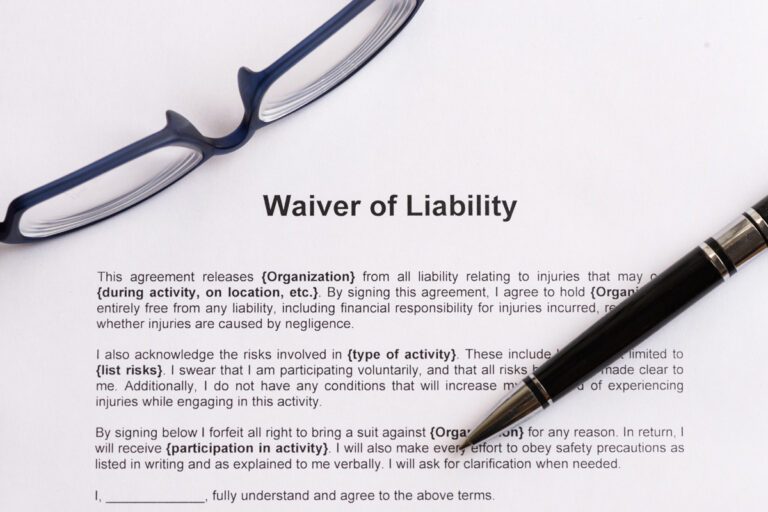 waiver of liability