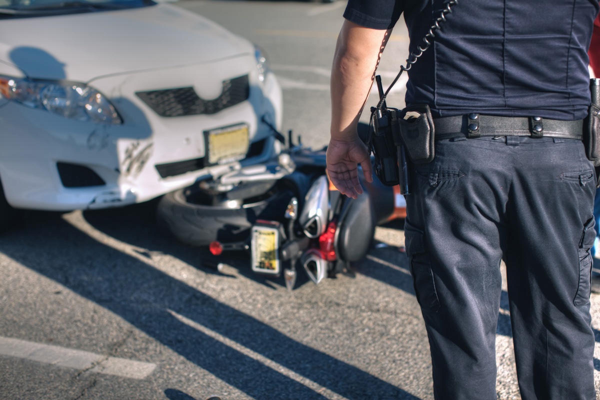 Who’s At Fault When Your Motorcycle’s Tire Blows Out?