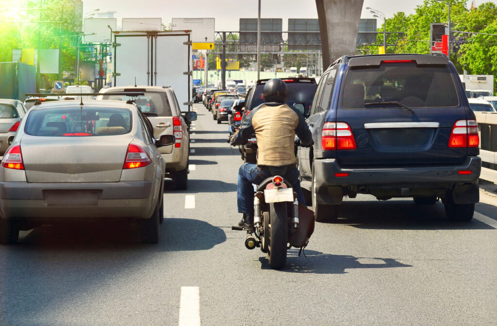 modes of transport, rush-hour traffic jam